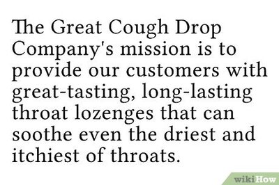 How to Write a Mission Statement