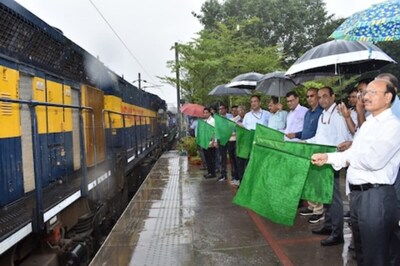 Indian Railways Flags Off Mosquito Terminator Train From New Delhi