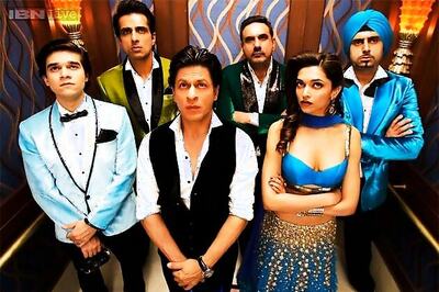 'Happy New Year' cast shoots for 'Kaun Banega Crorepati' Diwali special