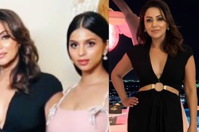 Gauri Khan Turns Head in Black Cutout Dress as She Posts Pics With Daughter Suhana Khan, Shanaya Kapoor