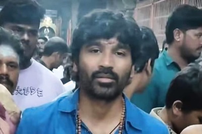 Dhanush Visits Annamalaiyar Temple With His Sons After The Success Of Raayan