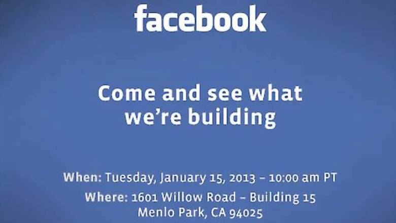 Facebook's January 15 event: Top rumours