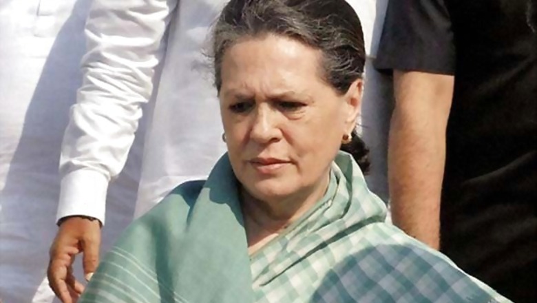 BJP dancing to the tune of RSS: Sonia