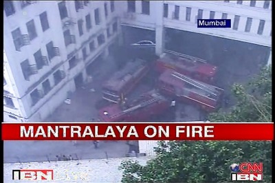 Mumbai: Fire at Mantralaya; files safe, says CM