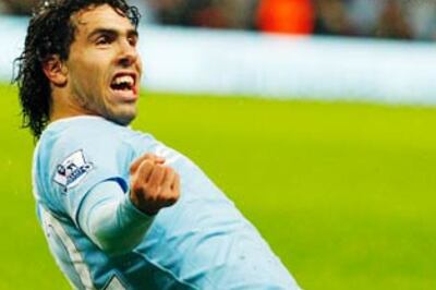 Tevez hat-trick takes impressive City to fourth
