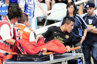 Barca striker Sanchez faces two-month lay-off