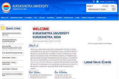 KUK BA BBA and B.Com Results April/May 2017 Released on kuk.ac.in