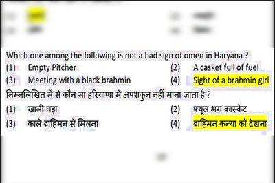 'Black Brahmin or Brahmin Girl': Haryana Govt Exam Asks Candidates to Pick the Bad Omen