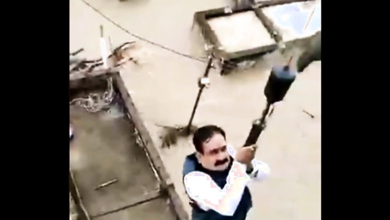 On Flood Survey, MP Minister Airlifted After Boat Breaks Down as He Tries to Rescue Stranded