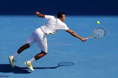 Tsonga survives Gasquet scare to reach last eight