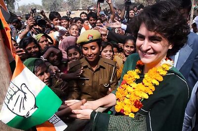 Priyanka comes to Vadra's defence, says not scared of BJP or its politics