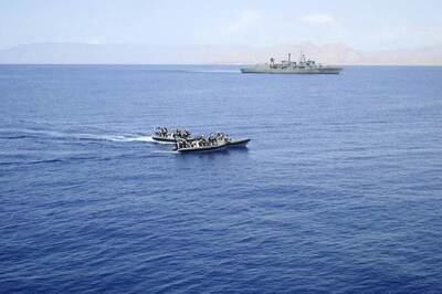 Merchant Ship Catches Fire Off Kochi; Navy Launches Rescue Operation