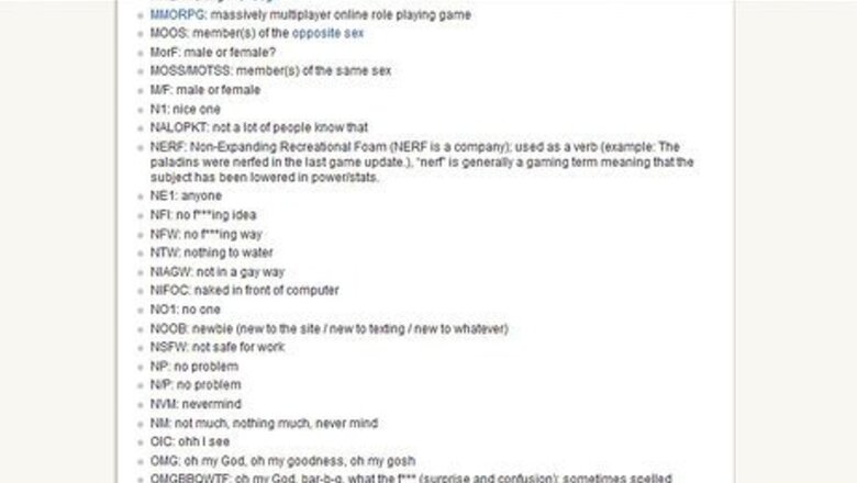 How to Understand Chat Acronyms