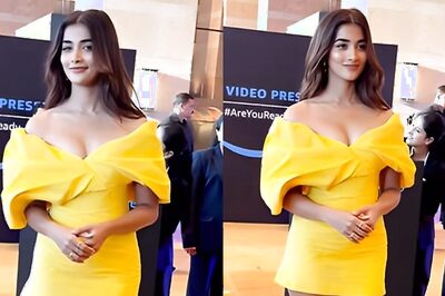 Sexy! Pooja Hedge Flaunts Her Long Toned Legs In Short Yellow Dress, Hot Video Goes Viral
