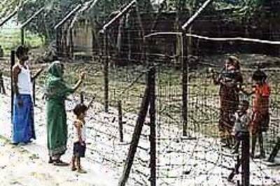 Two killed in firing near Bangla border