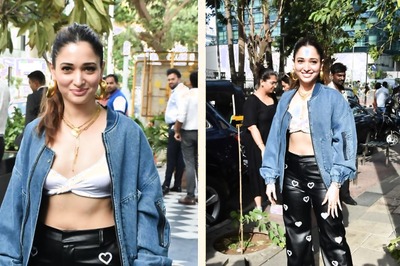 Tamannaah Bhatia Channels Her Inner Diva in a HOT Bralette & Sexy Leather Pants: PICS