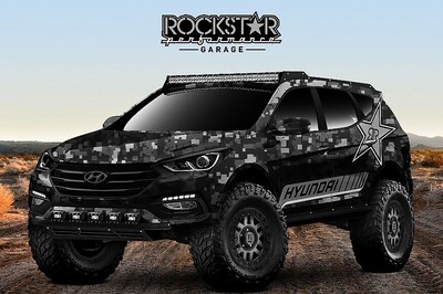 Hyundai Santa Fe Rockstar Energy Moab Extreme Concept to be Unveiled at SEMA Show