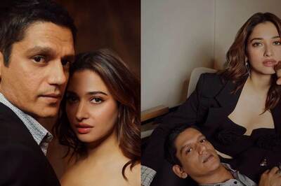 Tamannaah Bhatia Blushes as Vijay Varma's Photo Pops Up in an Interview, Calls Him 'Real Life Hero'