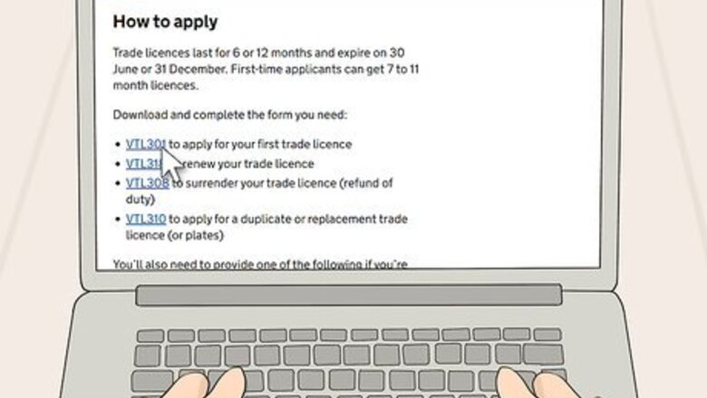 How to Get Trade Plates