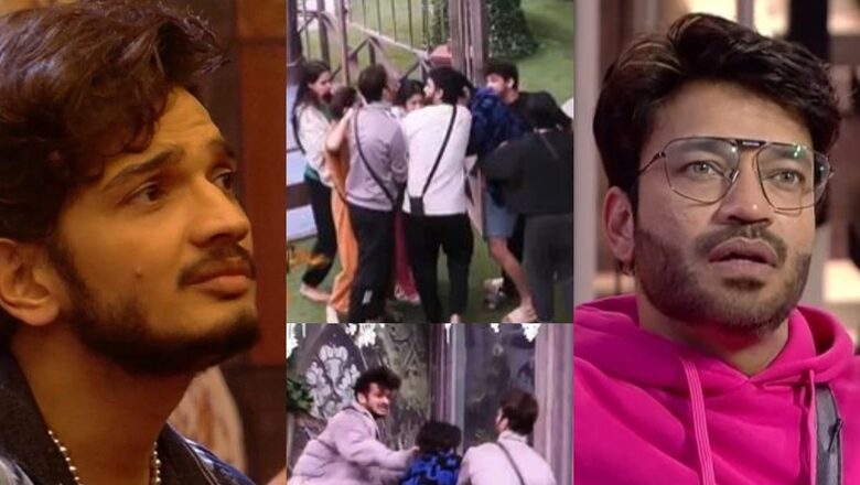 Munawar Faruqui GRABS Vicky Jain's Collar and Threatens Him, Leaves Ankita Lokhande SHOCKED | Watch
