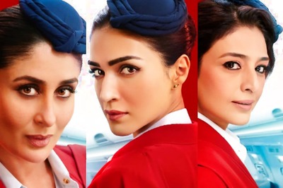 Kareena Kapoor, Kriti Sanon and Tabu Turn Stylish Air Hostesses For Crew New Posters | Check Here