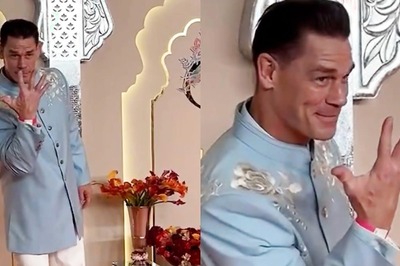 John Cena Recreates His ICONIC 'You Can't See Me' Gesture at Anant-Radhika's Wedding | Watch