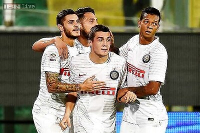 Palermo hold Inter Milan to 1-1 draw in Serie A