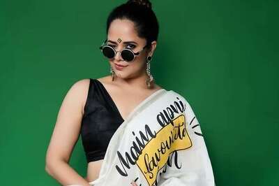 Anasuya Bharadwaj Stuns In 'Main Apni Favourite Hoon' Saree, Embraces 'Self Love'