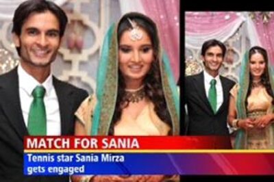 She's hooked: Sania gets engaged to childhood friend