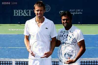 Paes-Nestor pair lifts Winston-Salem open trophy
