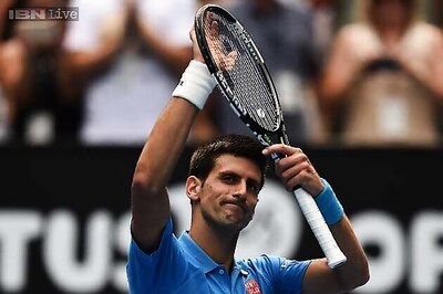 Novak Djokovic wins 1st-round match at Australian Open