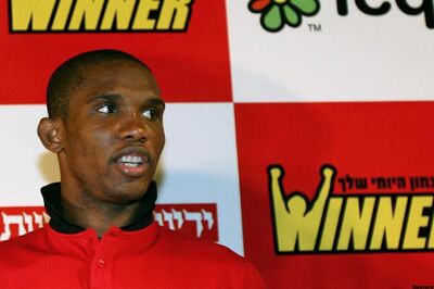 Cameroon backs Eto'o for World Cup