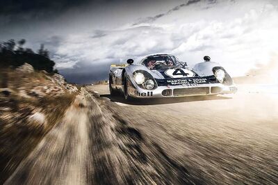 Rare 24-Hours Le Mans Winning Porsche 917 Converted to a Street Legal Car