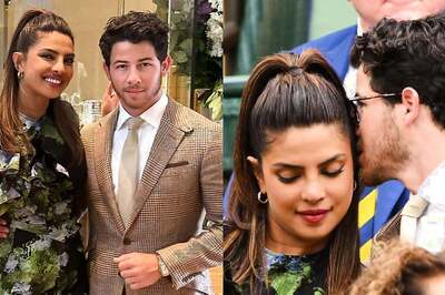 Priyanka Chopra and Nick Jonas Exude Chic Couple Vibes at the Wimbledon Tennis Championship