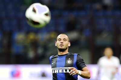 I am not in a rush and I won't be rushed: Sneijder