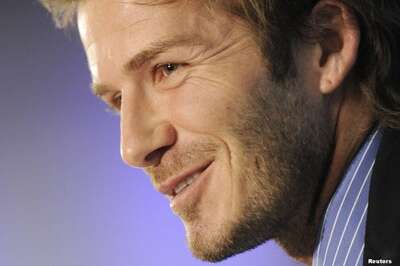 Beckham seeks late support for England's WC bid