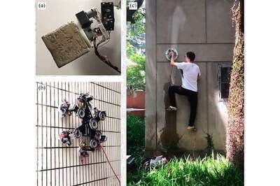 This Wall Climbing Robot Shows Suction Cups The Middle Finger; You Can Dream of Becoming Spiderman