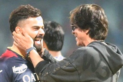 Shah Rukh Khan, Virat Kohli's Adorable Moment at KKR vs RCB Match Sends IPL Fans into Meltdown