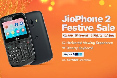 Jio Diwali Dhamaka offer: JioPhone 2 Paytm Offer, Free JioFi, 100 Percent Cashback And More