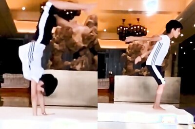 Viaan Raj Kundra Follows Mother Shilpa Shetty's Footsteps, Excels In Gymnastic Activities