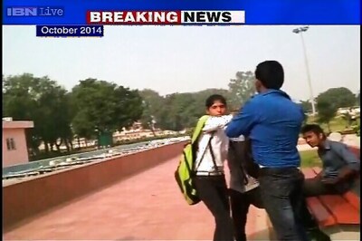 Haryana: New video of the Rohtak sisters shows them beating up a boy in a park