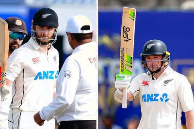 SL vs NZ, 1st Test Day 2: Fifties From Tom Latham and Kane Williamson Put New Zealand in Control