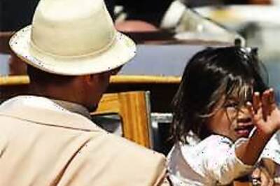 In Pics: Brad and his brood at Venice Film Festival