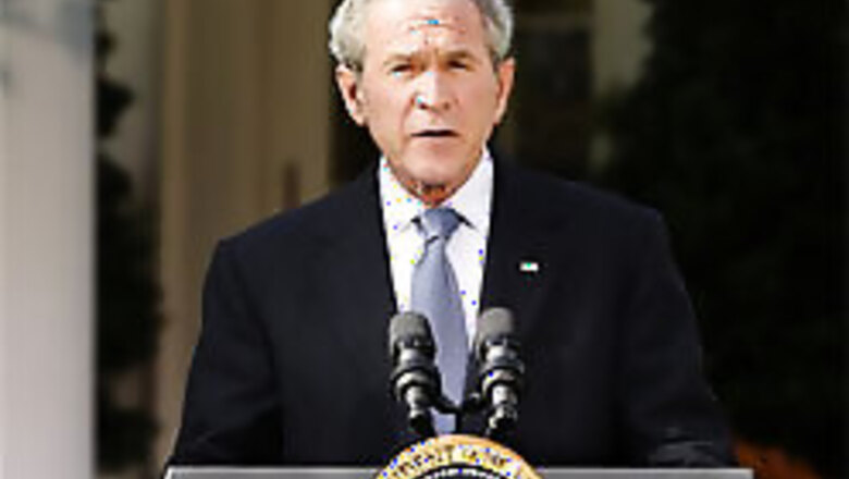Bush tells the world: let's fight crisis together