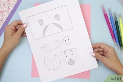 How to Make a Pig Pop up Card (Robert Sabuda Method)