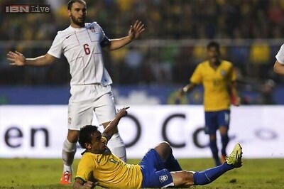 Brazil edge past Serbia in final World Cup warm-up game