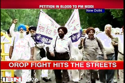 After nationwide stir, ex-servicemen to go on hunger strike demanding One Rank One Pension