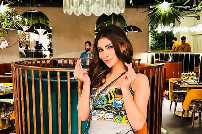 Mouni Roy Steps Up Her Fashion Game, Is 'Overflowing With Joy' In Latest Pics; Check Here