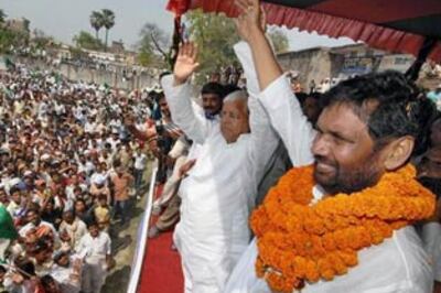 Ram Vilas Paswan files nomination from Hajipur