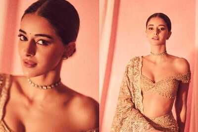 Sexy! Ananya Panday Sizzles In A Low Necked, Off-Shoulder Blouse, Hot Photos Go Viral